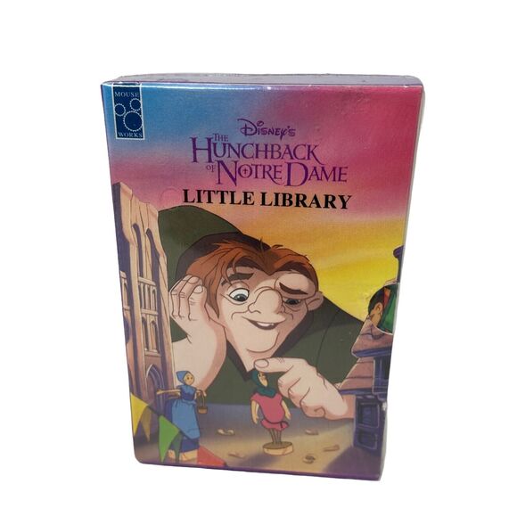 Disney  1996 The Hunchback of Notre Dame Little Library Sealed - Picture 1 of 6